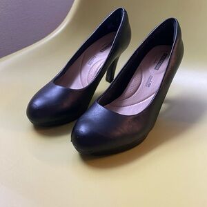 Clarks Black Heels